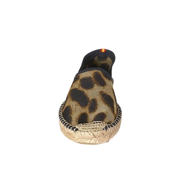 Respoke Women's Jamie Leopard Print Espadrille Flats - Brown - Picture 2 of 5